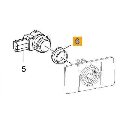 Park Sensörü Tutucu Contası (Chevrolet, Aveo, Cruze, Trax, Astra J, Corsa D, Crossland X, Meriva B, Mokka, Zafira B, Zafira C) ( Park Sensörü Tutucu Contası (Chevrolet, Aveo, Cruze, Trax, Astra J, Corsa D, Crossland X, Meriva B, Mokka, Zafira B, Zafira C) (