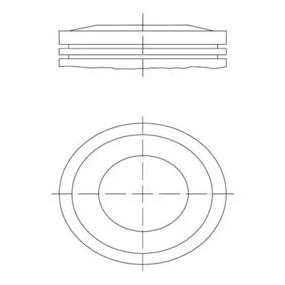 Piston Ve Segman (Opel, Astra) (MAH.0121003, H284648, 0121003) Piston Ve Segman (Opel, Astra) (MAH.0121003, H284648, 0121003)