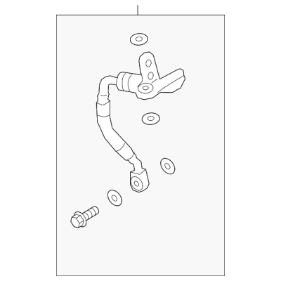 Yağlama Borusu (Opel, Astra J, Insignia) (55484595, 55484595-4, 55484595-3)