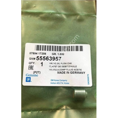 Yağ Basınç Valfi (Chevrolet, Cruze 1.6 Benzinli) (55563957, 651348)
