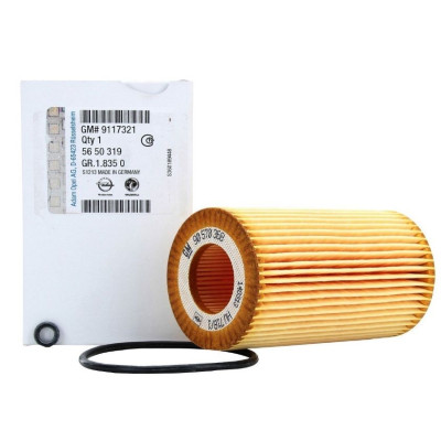 Yağ Filtresi (Opel, Astra, Vectra C, Zafira) (9117321, 5650319)