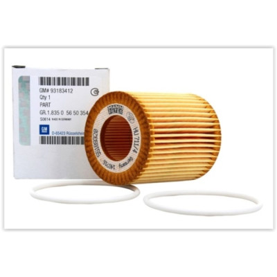 Yağ Filtresi (Opel, Astra H, Vectra C, Zafira) (93183412, 5650354)