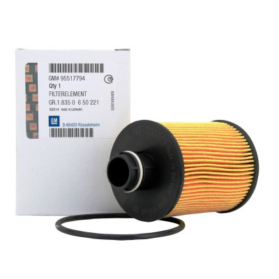 Yağ Filtresi (Chevrolet, Aveo, 1.3 Dizel) (650061, 95517794C, 95528278, 650221, 55595538, 55577033, 95517794)