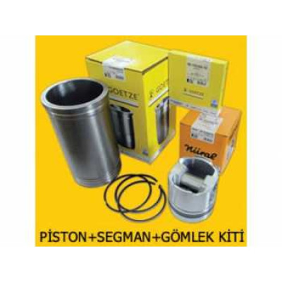 Motor Piston Segman (Opel, Corsa D, Fiorino) (87-72660 040, 55229819)