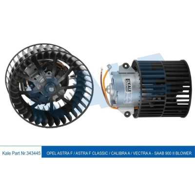 Kalorifer Motoru (Opel, Astra F, Calibra) (343445, 1845021)