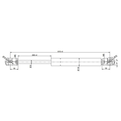 Bagaj Amortisörü (Opel, Corsa) (09010139, 2557000652589)